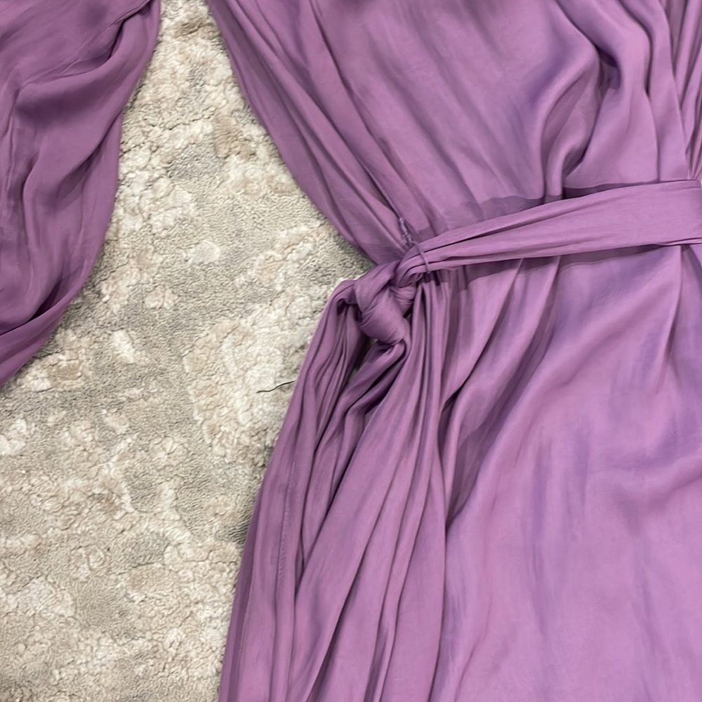Banana Republic Mauve Purple Midi Dress - Picture 3 of 8